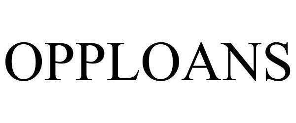 Trademark Logo OPPLOANS