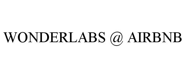 Trademark Logo WONDERLABS @ AIRBNB