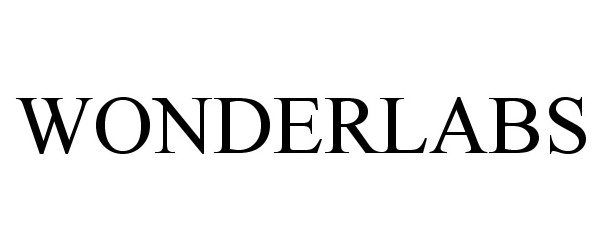 Trademark Logo WONDERLABS