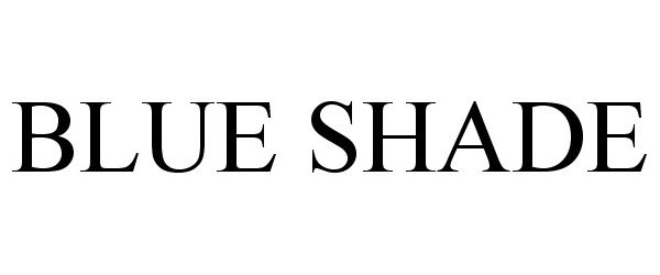 Trademark Logo BLUE SHADE