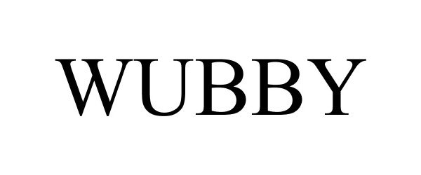 Trademark Logo WUBBY