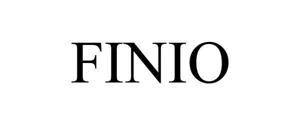 Trademark Logo FINIO
