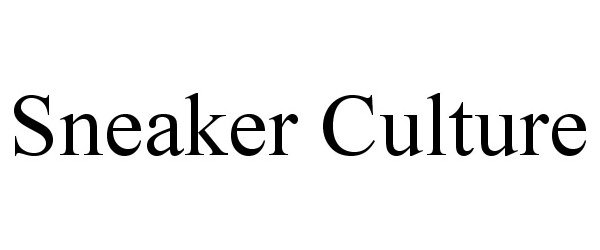 Trademark Logo SNEAKER CULTURE