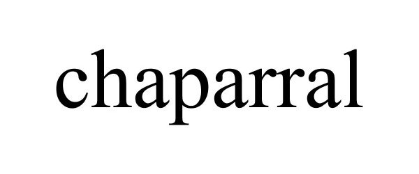 Trademark Logo CHAPARRAL