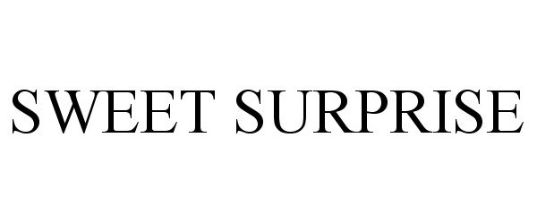 Trademark Logo SWEET SURPRISE