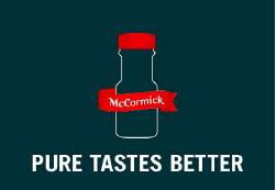 Trademark Logo MCCORMICK PURE TASTES BETTER