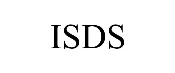 Trademark Logo ISDS