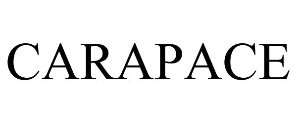 Trademark Logo CARAPACE