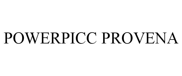 Trademark Logo POWERPICC PROVENA