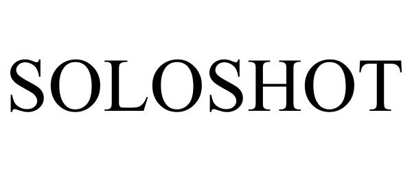 Trademark Logo SOLOSHOT