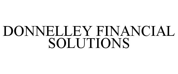 Trademark Logo DONNELLEY FINANCIAL SOLUTIONS