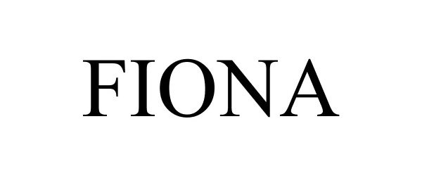 Trademark Logo FIONA