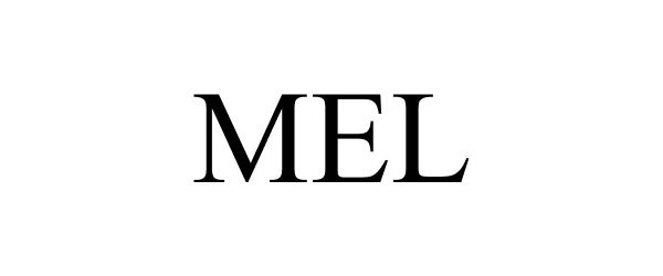 Trademark Logo MEL