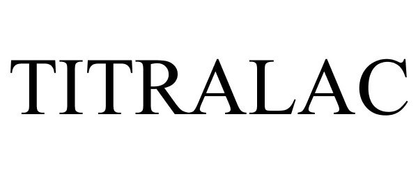 Trademark Logo TITRALAC