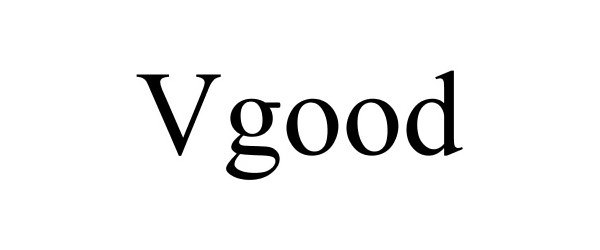 Trademark Logo VGOOD