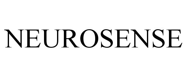 Trademark Logo NEUROSENSE