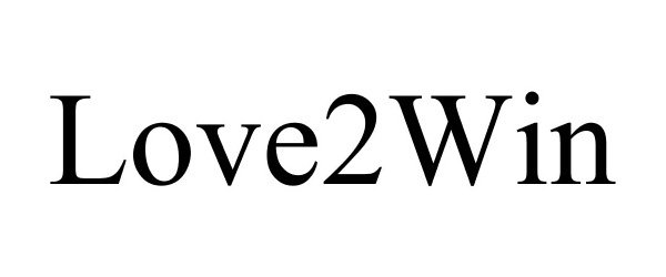 Trademark Logo LOVE2WIN