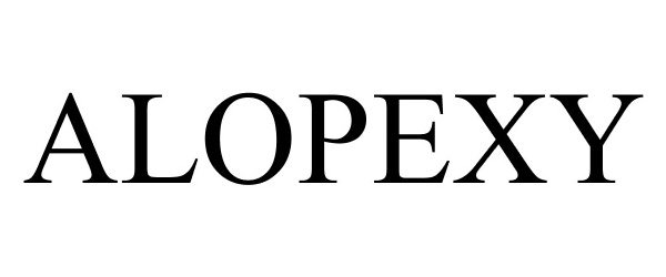Trademark Logo ALOPEXY