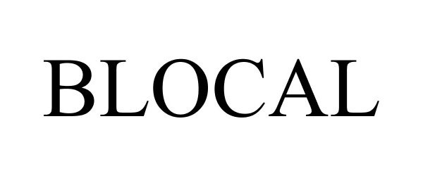 Trademark Logo BLOCAL