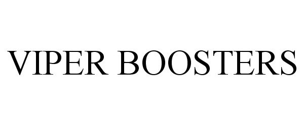 Trademark Logo VIPER BOOSTERS