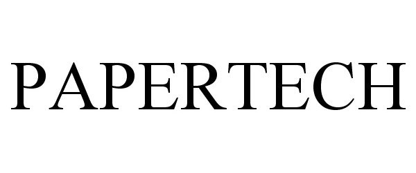 Trademark Logo PAPERTECH