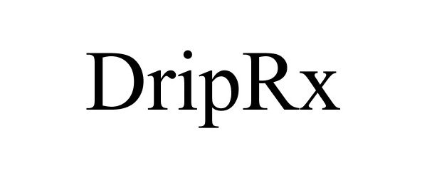 Trademark Logo DRIPRX