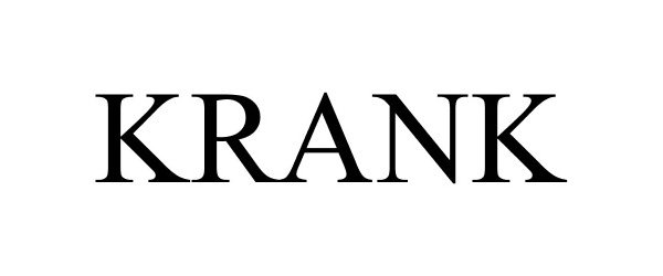 Trademark Logo KRANK