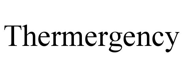 Trademark Logo THERMERGENCY