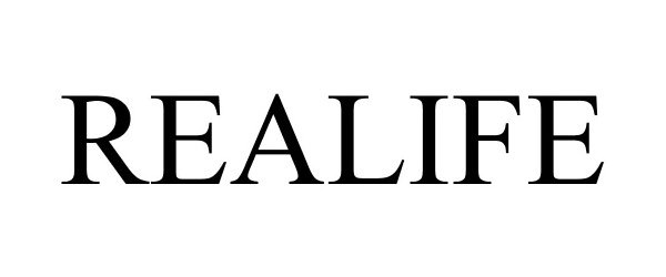 Trademark Logo REALIFE