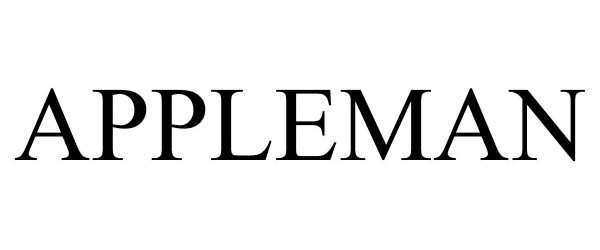Trademark Logo APPLEMAN