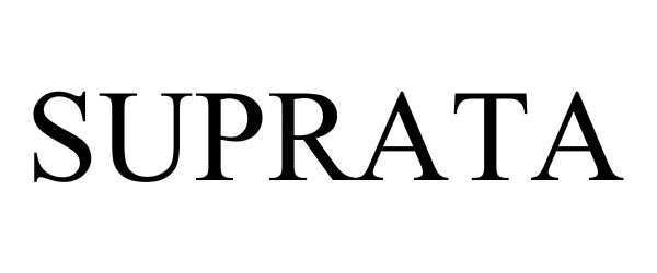 Trademark Logo SUPRATA