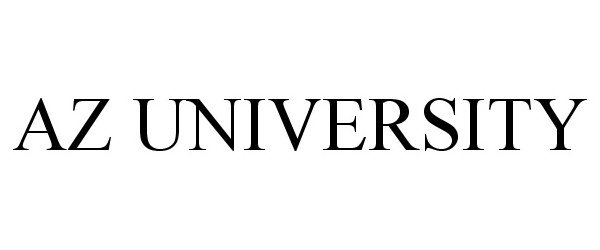 Trademark Logo AZ UNIVERSITY