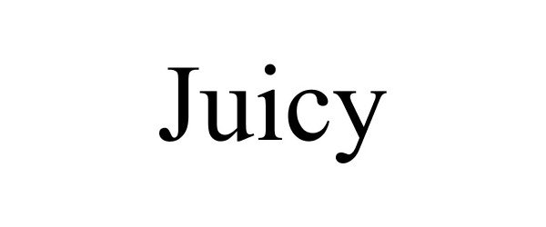 Trademark Logo JUICY