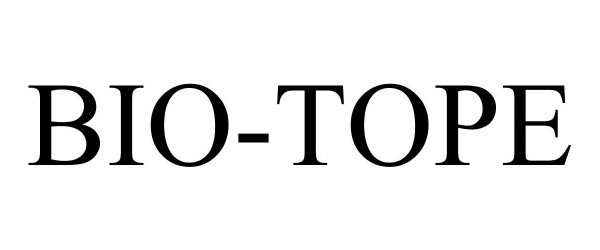 Trademark Logo BIO-TOPE