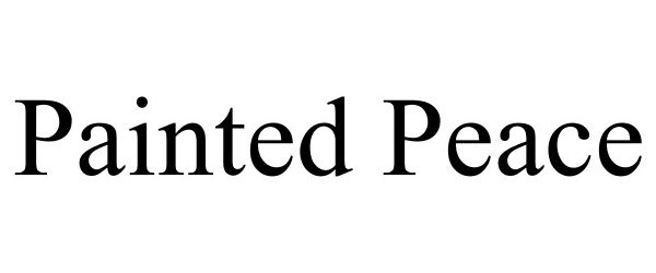 Trademark Logo PAINTED PEACE
