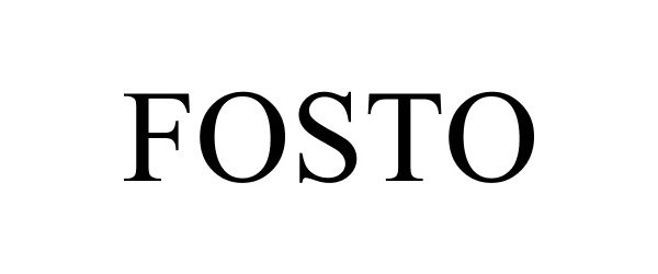 Trademark Logo FOSTO