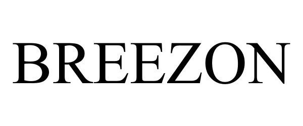 Trademark Logo BREEZON