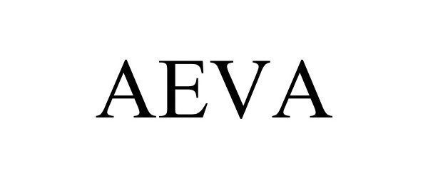 Trademark Logo AEVA