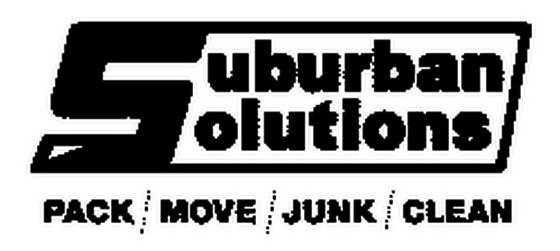  SUBURBAN SOLUTIONS PACK MOVE JUNK CLEAN