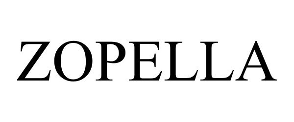 Trademark Logo ZOPELLA