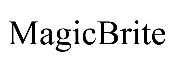 Trademark Logo MAGICBRITE