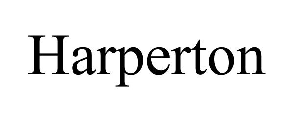 Trademark Logo HARPERTON