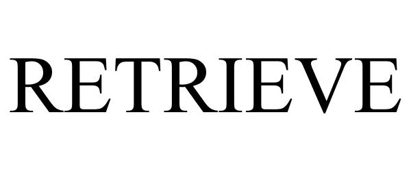 Trademark Logo RETRIEVE