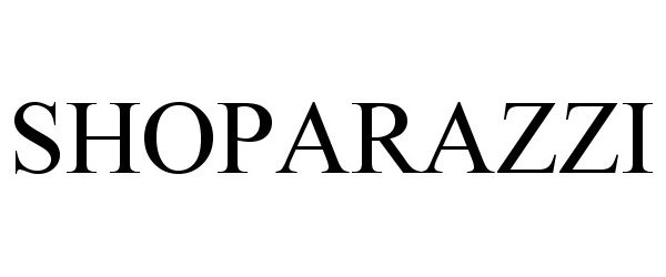 Trademark Logo SHOPARAZZI
