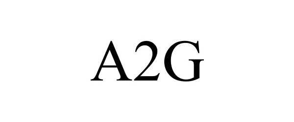 Trademark Logo A2G
