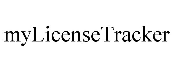  MYLICENSETRACKER