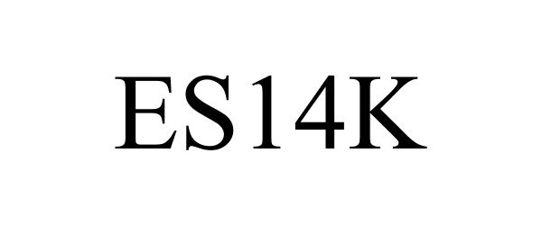 Trademark Logo ES14K