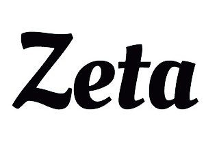 Trademark Logo ZETA