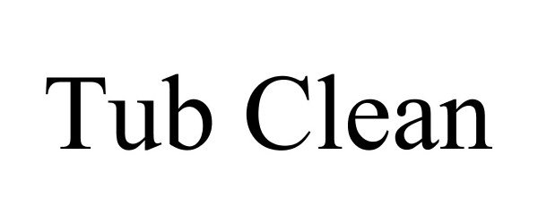  TUB CLEAN