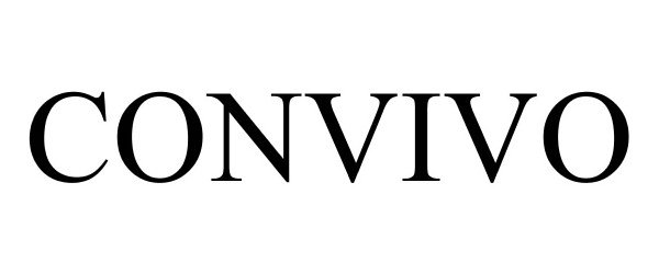 Trademark Logo CONVIVO
